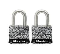 MasterLock Co 3sskadhc Cadenas laminé en acier inoxydable, 1-1/5,1 cm, 3SSTHC