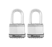 MasterLock CO M5XTLFCCSEN Lot de 2 cadenas laminés par MasterLock