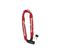 MASTER LOCK Chaîne Antivol Vélo [Clé] [90 cm Chaîne] [Rouge] [Couleur Aléatoire] 8391EURDPROCOL - Idéal pour les Vélos, Vélos Electriques, VTT et autres