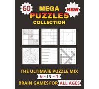 Mastermind Puzzle Challenge Collection (Extreme Hard Edition) .. Gift for Vacations, Holidays and Free Times: Kakuro, Sudoku, Crosswords, Mazes, Word ... Challenging Puzzles | Large Print 8.5 × 11 in