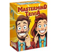 Mastermind Trivia - Jeu de cartes multi-catégories | 600 questions moyennement difficiles | Histoire, science, sports et plus | Idéal pour les soirées de jeux, les fêtes ou comme cadeau pour adultes