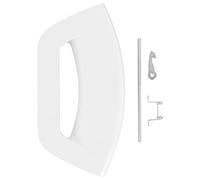 MasterPart Kit poignée de porte pour machines à laver Hotpoint WMA WME WMF WMP WMU WMY Blanc