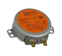 Masterpart Moteur de plateau tournant pour micro-ondes 240 V pour Samsung DW60J9960US/EU, MC35R8088LG/FA Micro-ondes DE31-10098A