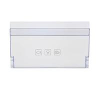 Masterpart Top Frozen Boîte de rangement pour aliments avec rabat avant compatible avec les congélateurs Beko FFG1545, FCFM1545