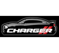 Masterpatch Patch destiné aux fans Dodg Charger 2,7 3,5 5,7 6,1 V6 V8 6,2 6,4 HEMI Parche Bordado Brodé Patch Patch Toppa ricamata