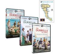 Masterpiece: The Durrells in Corfu - Complete Seasons 1-3 DVD Set with Bonus Postcard