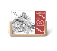 Masterpiece The Romance Three Kingdoms Calendrier de bureau 2022 12 mois