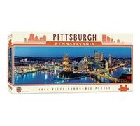 MasterPieces American Vistas Panoramic Pittsburgh Jigsaw Puzzle, 1000-Piece G