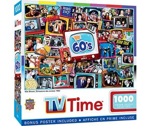 MasterPieces Collection de Puzzles TV Time - 60s Shows Puzzle 1000 pièces