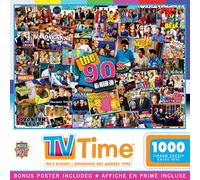 MasterPieces Puzzle Collection TV Time – 90s Shows – 1000 pièces