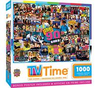 MasterPieces Collection TV Time Puzzles - 90s Shows Puzzle 1000 pièces