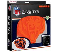 MasterPieces Fan Pans - Moule à gâteau NFL Chicago Bears, couleurs de l'équipe, taille unique (CHB4020)