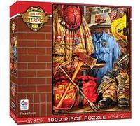 MasterPieces Hometown Heroes Fire and Rescue - Firemans Locker 1000 Piece Jigsaw Puzzle by Dona Gelsinger G