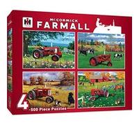 Masterpieces Farmall 4-Pack 500 Piece Jigsaw Puzzles By Greg Giordano