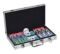 MasterPieces NFL Carolina Panthers Jeu de jetons de poker 300 pièces