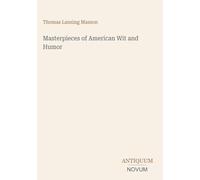 Masterpieces of American Wit and Humor