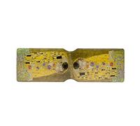 Masterpieces of Art Gustav Klimt The Kiss Oyster Porte-cartes, mélange, Taille unique, Art