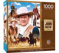 MasterPieces Puzzle Company - John Wayne Puzzle America's Cowboy (1000 pièces)