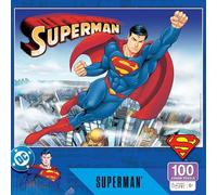 MasterPieces Puzzle de 100 pièces pour enfants - Superman - C'est un oiseau, c'est un avion - 35,6 x 48,3 cm
