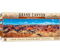 MasterPieces Puzzle de 1000 pièces - Grand Canyon panoramique, thème de la faune et de l'extérieur, amusant pour adultes et famille, 33 x 99,1 cm, à partir de 14 ans