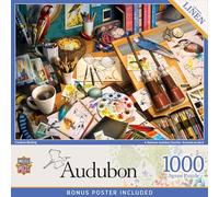 MasterPieces Puzzle de 1000 pièces pour adultes - Art créatif des oiseaux - 48,9 x 68,9 cm - National Audubon Society sous licence officielle