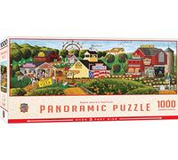 MasterPieces Puzzle de 1000 pièces pour adultes, famille ou enfants - Apple Annie's Carnival - 33 x 99,1 cm