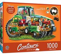 MasterPieces Puzzle de 1000 pièces pour Adultes, Famille ou Jeunes - Forme de Tracteur - 97,8 x 26,5 cm