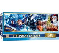MasterPieces Puzzle de Noël 1000 pièces - Polar Express Panoramique - 33 x 99,1 cm