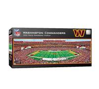 MasterPieces Puzzle de sport de 1000 pièces - NFL Washington Commanders Center View Panoramique - 33 x 99,1 cm