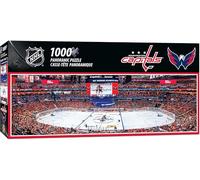 MasterPieces Puzzle de sport de 1000 pièces - Vue panoramique du centre des capitales de Washington de la LNH - 33 x 99,1 cm