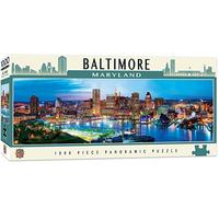 MasterPieces Puzzle panoramique 1000 pièces Baltimore, Maryland 990mm x 330mm