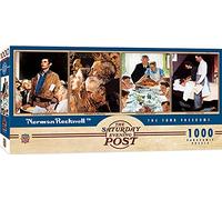 MasterPieces Puzzle panoramique Saturday Evening Post The Four Freedoms par Norman Rockwell, 1000 pièces