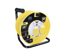 Masterplug Câble Bobine 110V 16A Thermique Ajourée 50m MSTLVCT50162