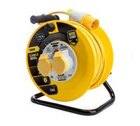 Masterplug LVCT5016-2-MP Enrouleur De Câble 16 Ampères 2 Prises 50 Mètres 110V