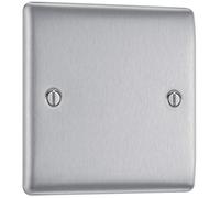 Masterplug NBS94 Plaque en acier brossé