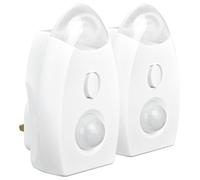 Masterplug NLPIR/2-MP Lampe/veilleuse LED avec détecteur de mouvement
