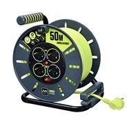 Masterplug ole50164sl-px enrollacable, 3680 W, 250 V, Gris et Vert Pistache