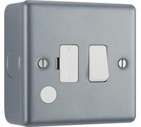 Masterplug Unité de raccordement blindée métallique et protégée par fusible 13a TK8996 (One Size) (Multi Colour)