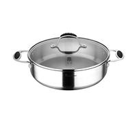 Masterpro Casserole 28 x 7,5 cm avec capacité de 4,5 l en acier inoxydable Bergner collection Foodies