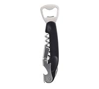 MasterPro Cru Wine Expert | Tire-bouchon avec décapsuleur | Fait en ABS et acier inoxydable | Forme ergonomique | Ustensiles de cuisine | Tire-bouchon professionnel multifonctionnel