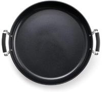 MasterPro Marmite peu profonde en aluminium forgé antiadhésif, 28 cm, Smart