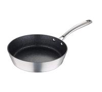 MasterPRO Nordic | 24 x 6 cm antihaftbeschichtete Bratpfanne | Geschmiedetes Aluminium mit Antihaftbeschichtung | Geeignet für Induktion | Ergonomischer Griff