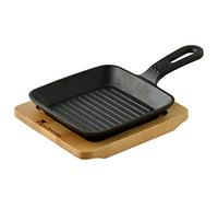 MasterPRO Poêle à Grilller Noir Fonte (13,7 x 22,2 x 2,2 cm)