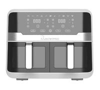 MasterPRO Rocket Duo Friteuse à air chaud 9 l 2400 W avec écran, voyant lumineux noir, argent