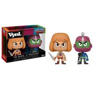 Masters De Univers He-Man & Trap-Jaw 2-PACK Vynl 9.5cm Vinyle Figurine Funko