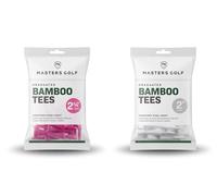 Masters Graduate Tees de golf en bambou Rose 6,3 cm