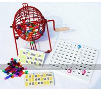 Masters Home Bingo Set - Bingo Cage, 90 Balls, Tickets, Tray and Markers