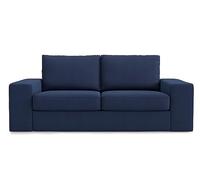 MASTERS OF COVERS Housse de Rechange Compatible avec Canapé 2 Places IKEA Kivik, Kivik 2 Places Housse, Kivik Causeuse Housse, Kivik Housse, 190 x 95 x 83 cm (Bleu, Coton)