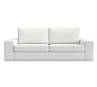 MASTERS OF COVERS Housse de Rechange Compatible avec Canapé 3 Places IKEA, 228 x 95 x 83 cm (Blanc, Coton)