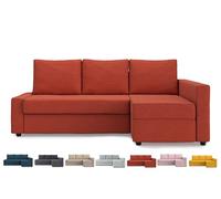 MASTERS OF COVERS IKEA Friheten - Housse de Rechange pour Chaise d'angle et canapé-lit, Housse de Rechange pour IKEA Friheten (Orange)